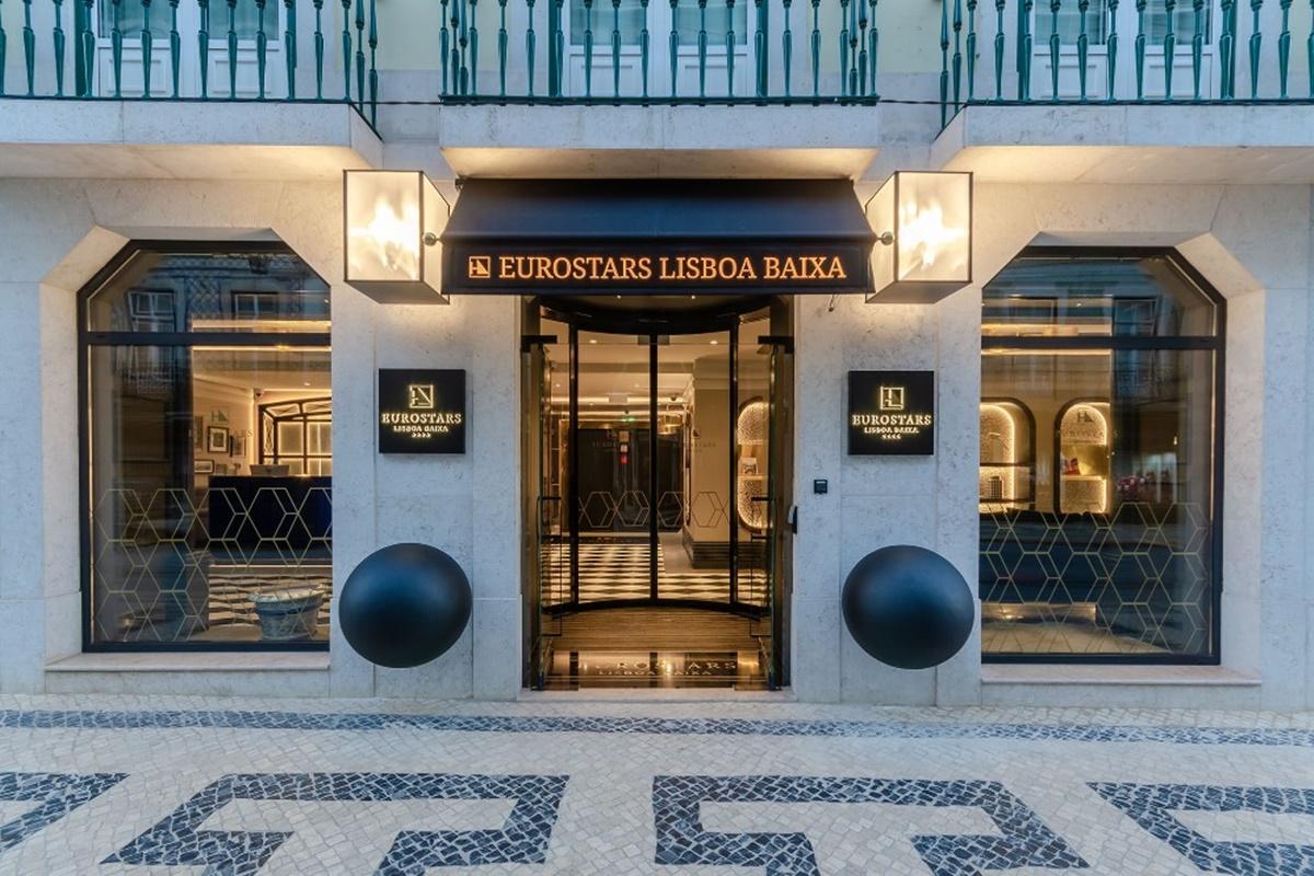 Eurostars Lisboa Baixa Hotell Exteriör bild